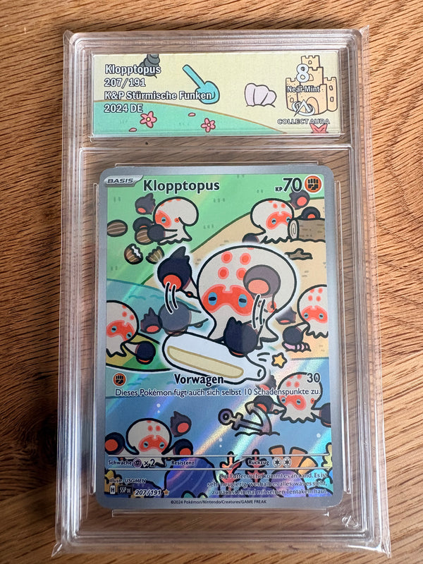 Klopptopus 207/191 – Deutsch – CollectAura 8 Near Mint – Slab